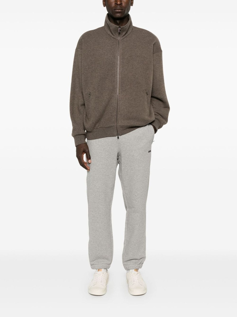 ZEGNA rubberised-logo track pants outlook
