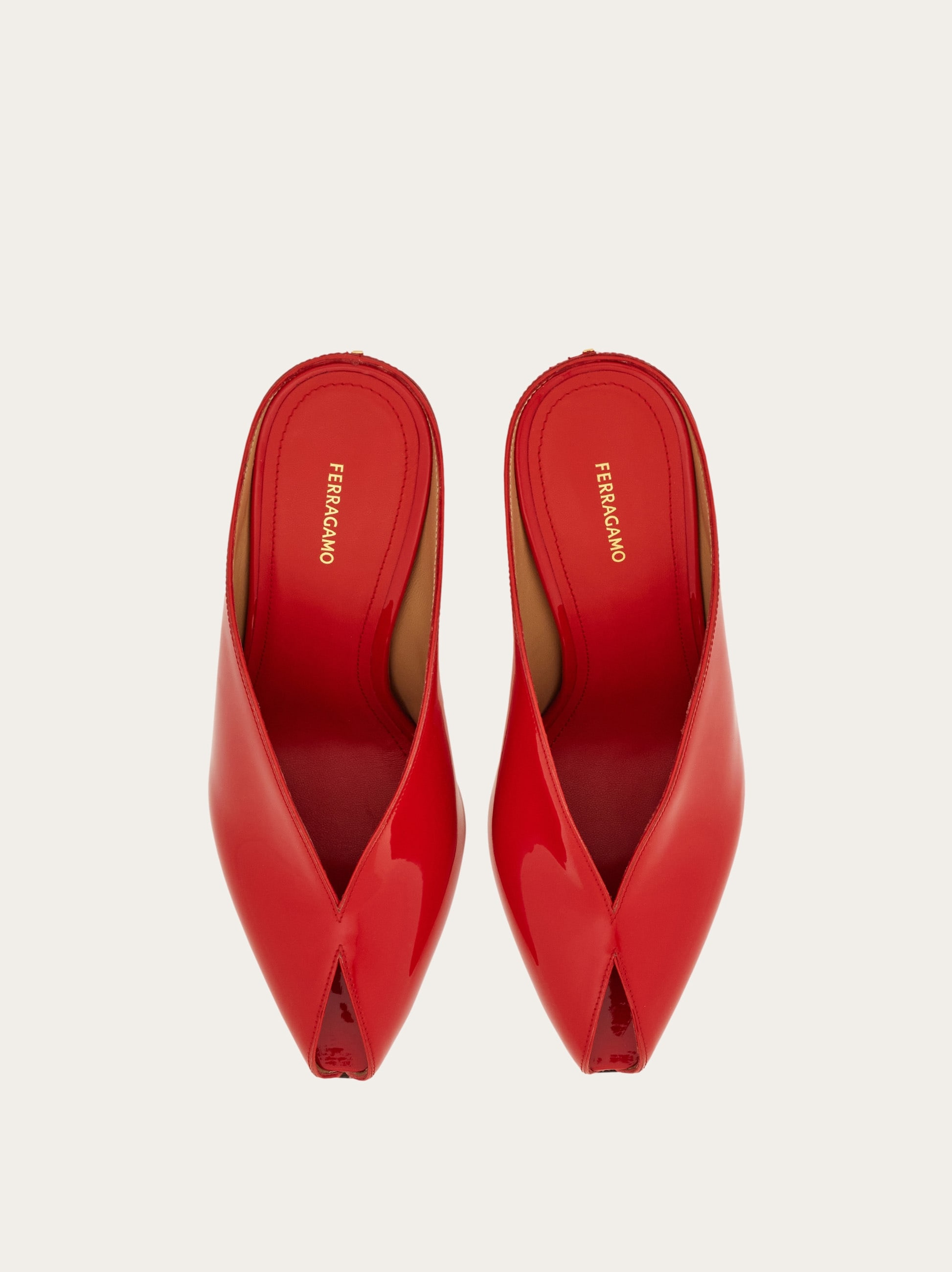 Peep toe mule - 3