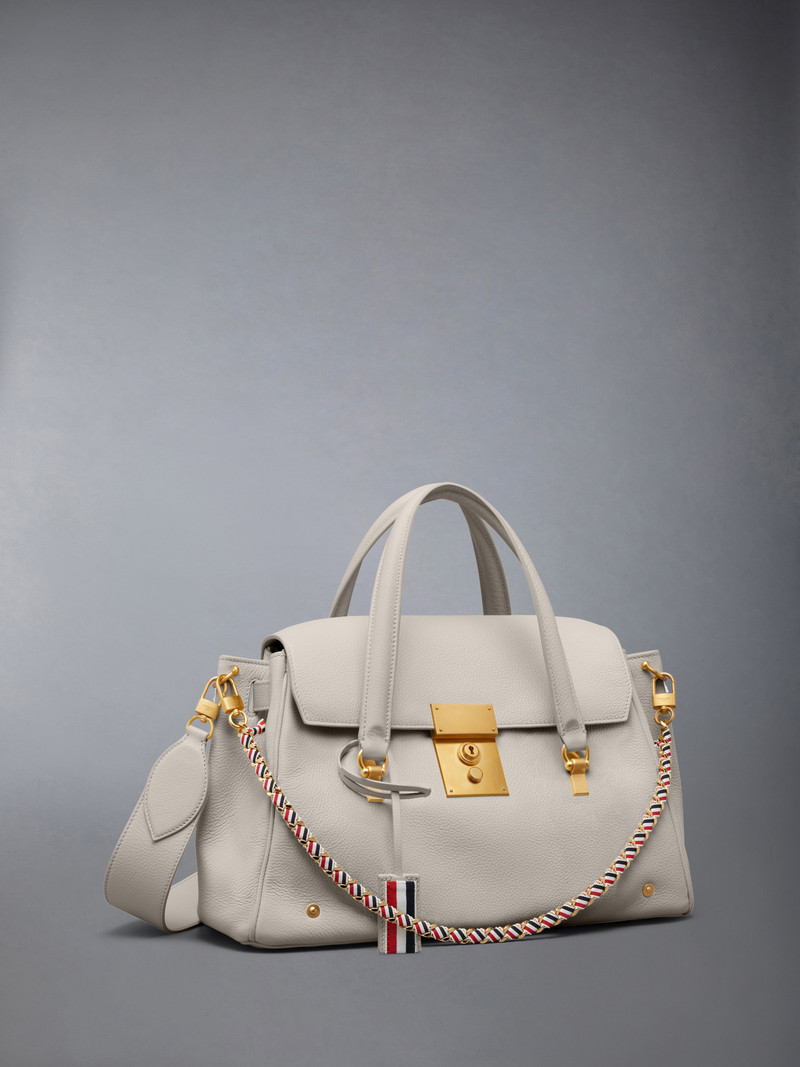 Thom Browne BOLTON BAG IN SOFT PEBBLE GRAIN LEATHER outlook