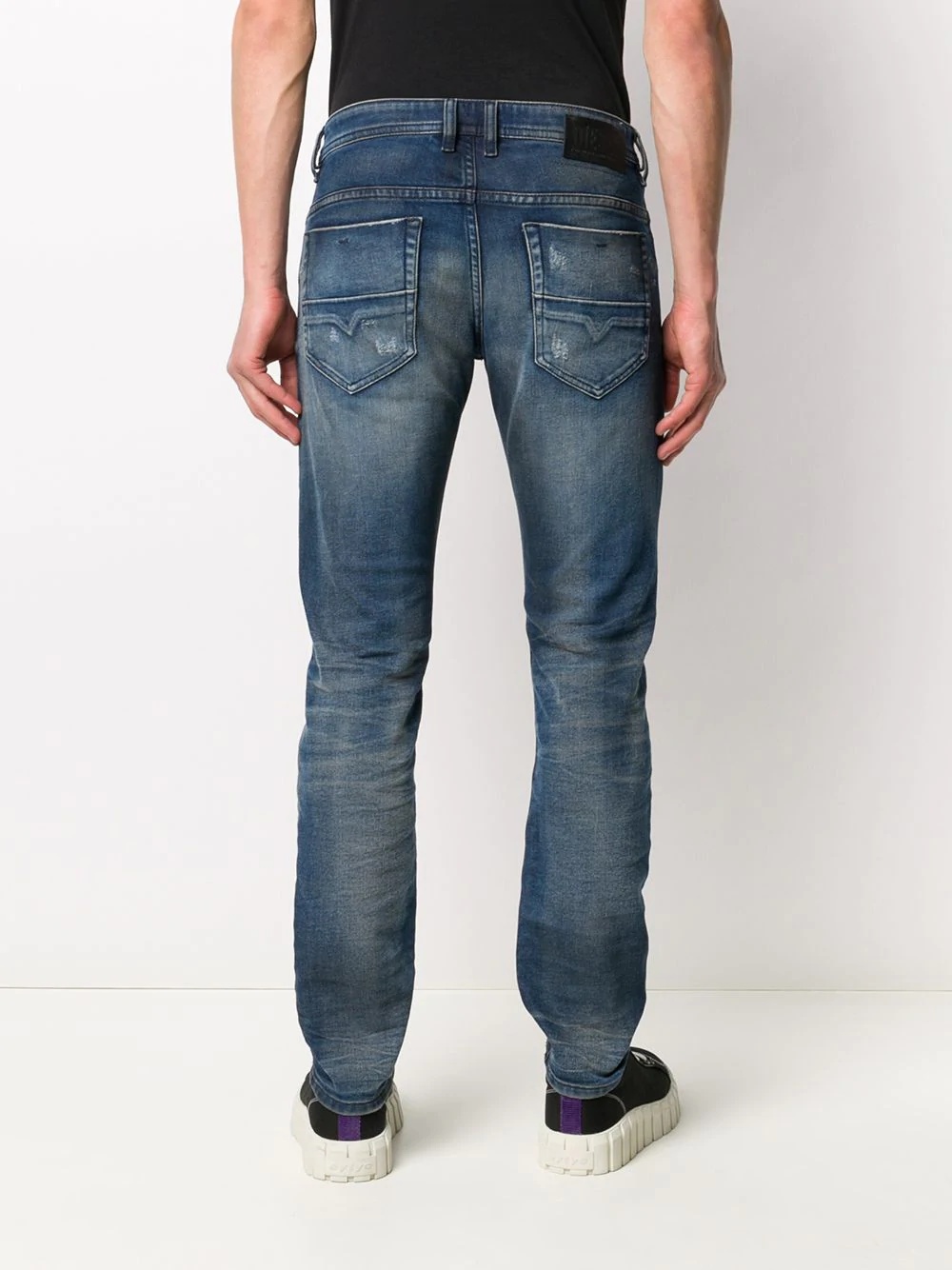 mid-rise jeans - 4