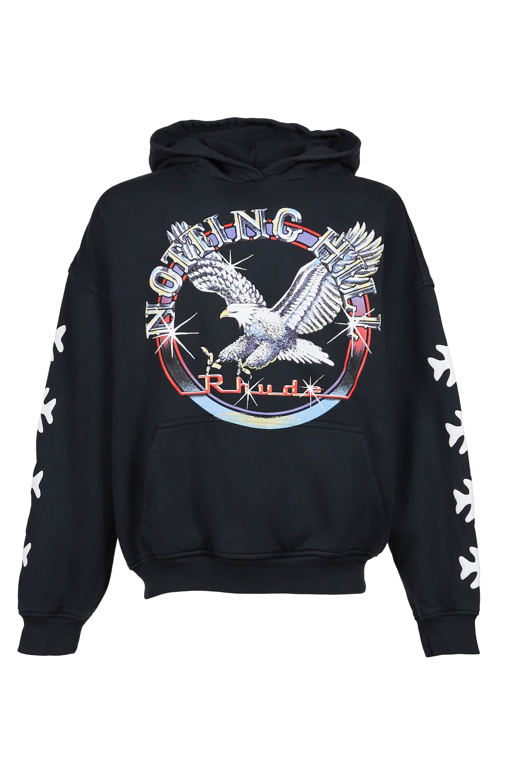 NOTTING HILL EAGLE HOODIE / VTG BLK - 6