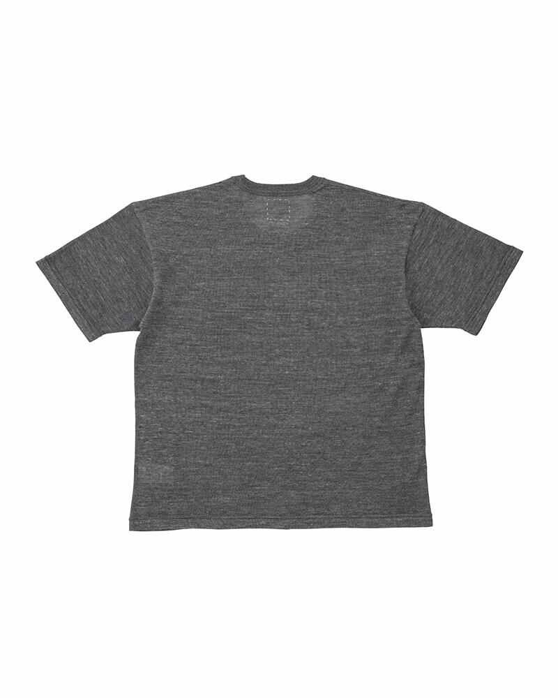visvim JUMBO KNIT S/S GREY outlook