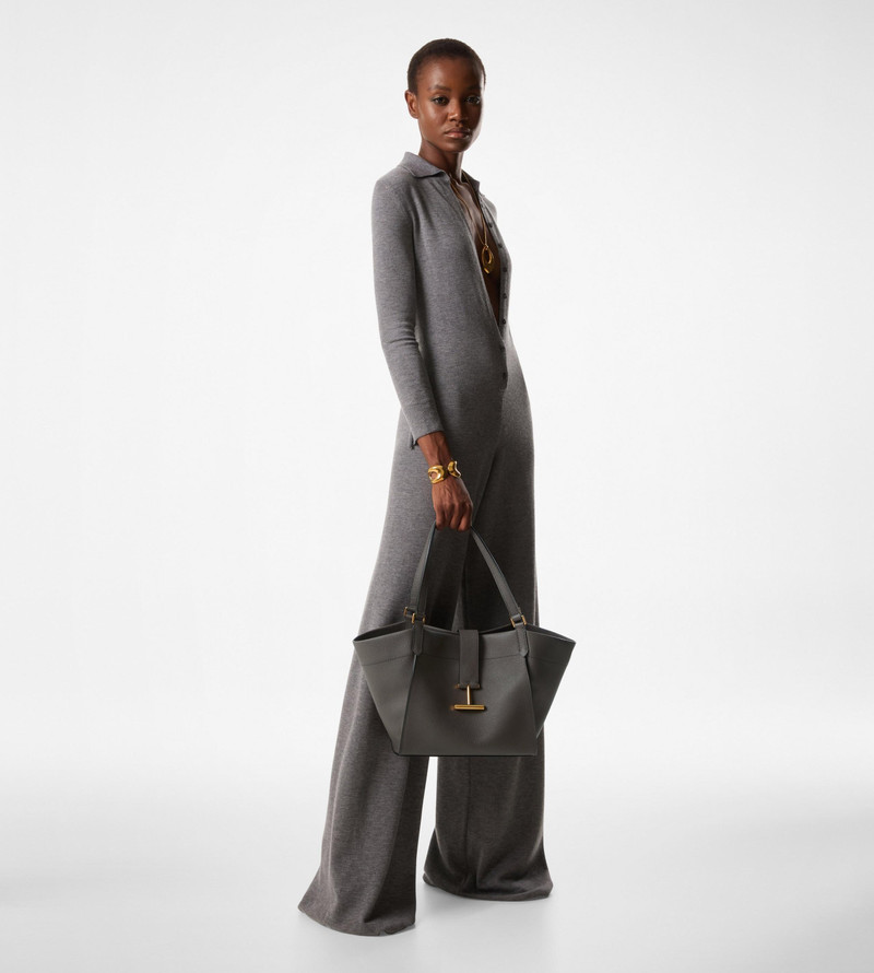 GRAIN LEATHER TARA MEDIUM TOTE 5