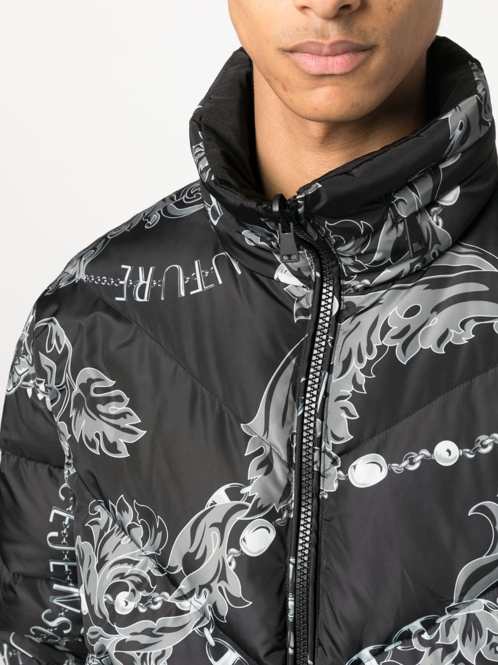 reversible padded jacket - 5
