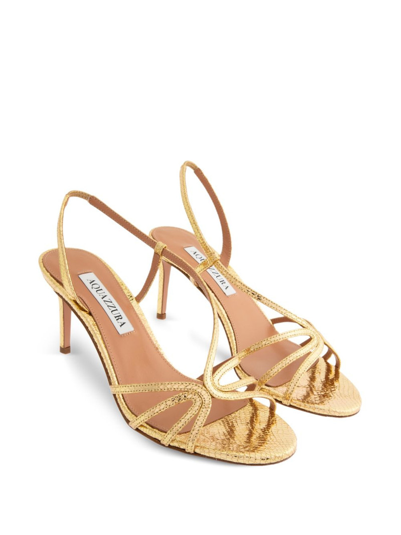 AQUAZZURA Talk To Me leather sandals outlook