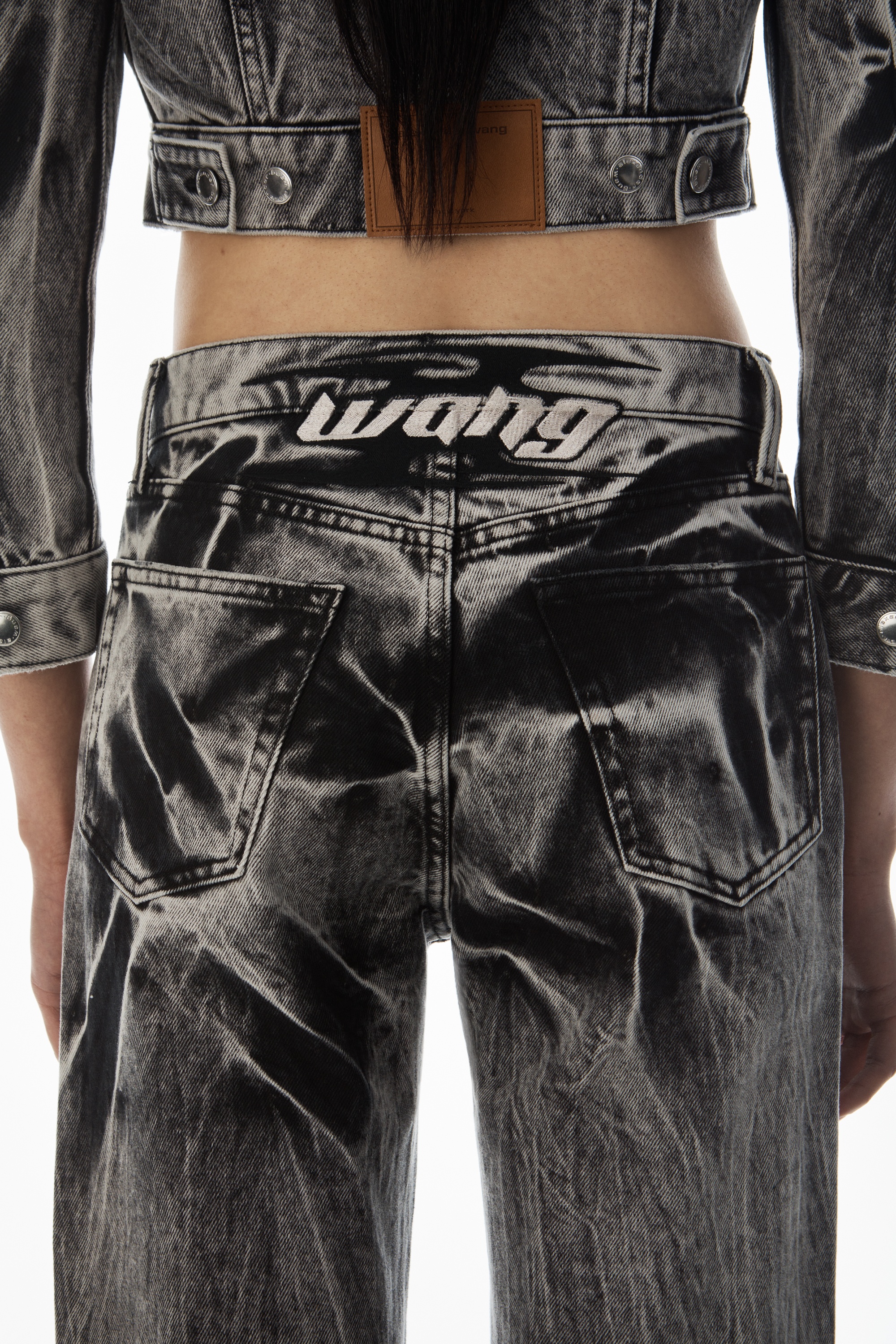 Miu Miu High Waisted Cropped Jeans, $895 | farfetch.com