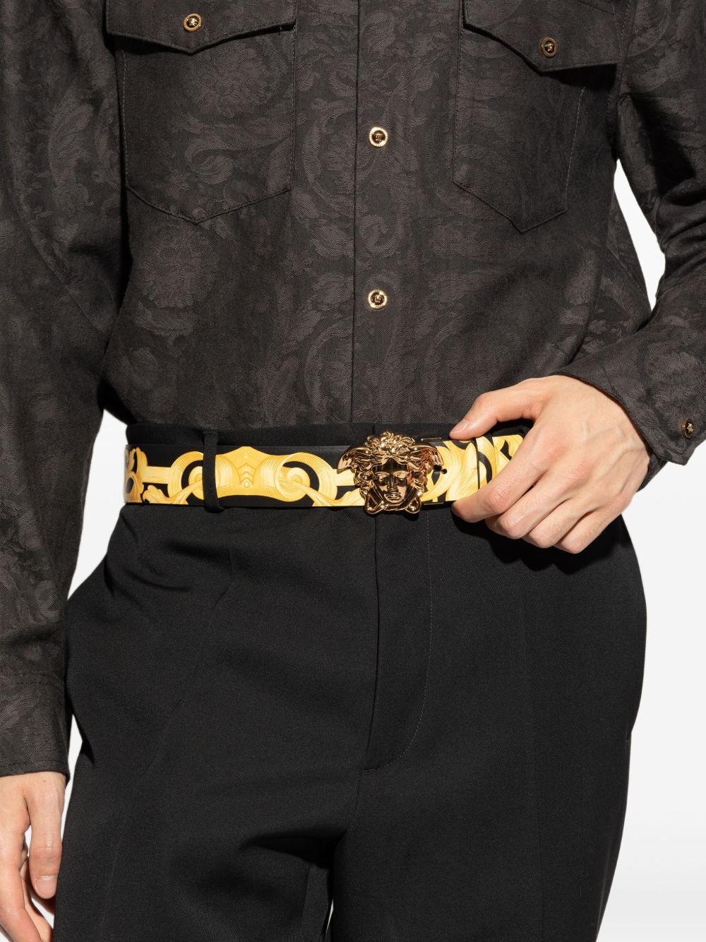 Medusa Head-buckle belt - 4