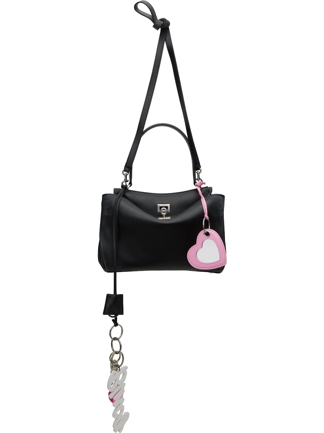 Black Rodeo Small With One Charm Bag - 4