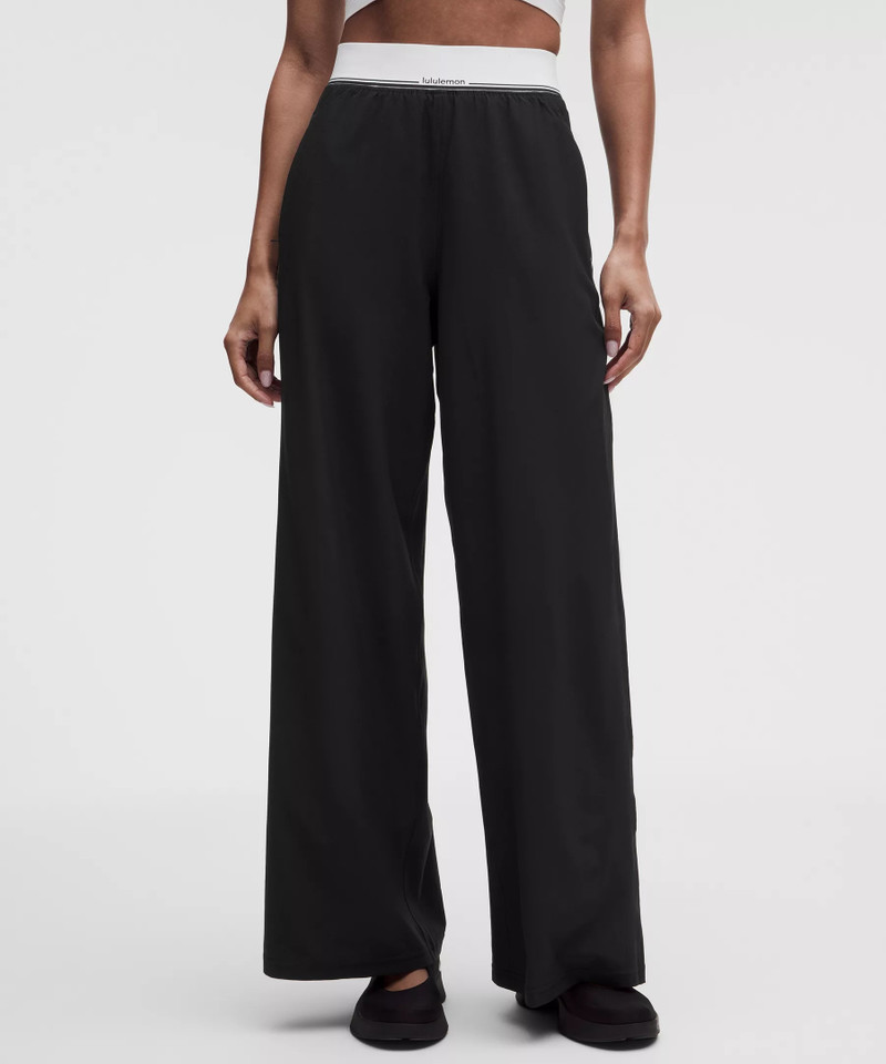 Swift High-Rise Wide-Leg Pant *Logo Waistband - 1