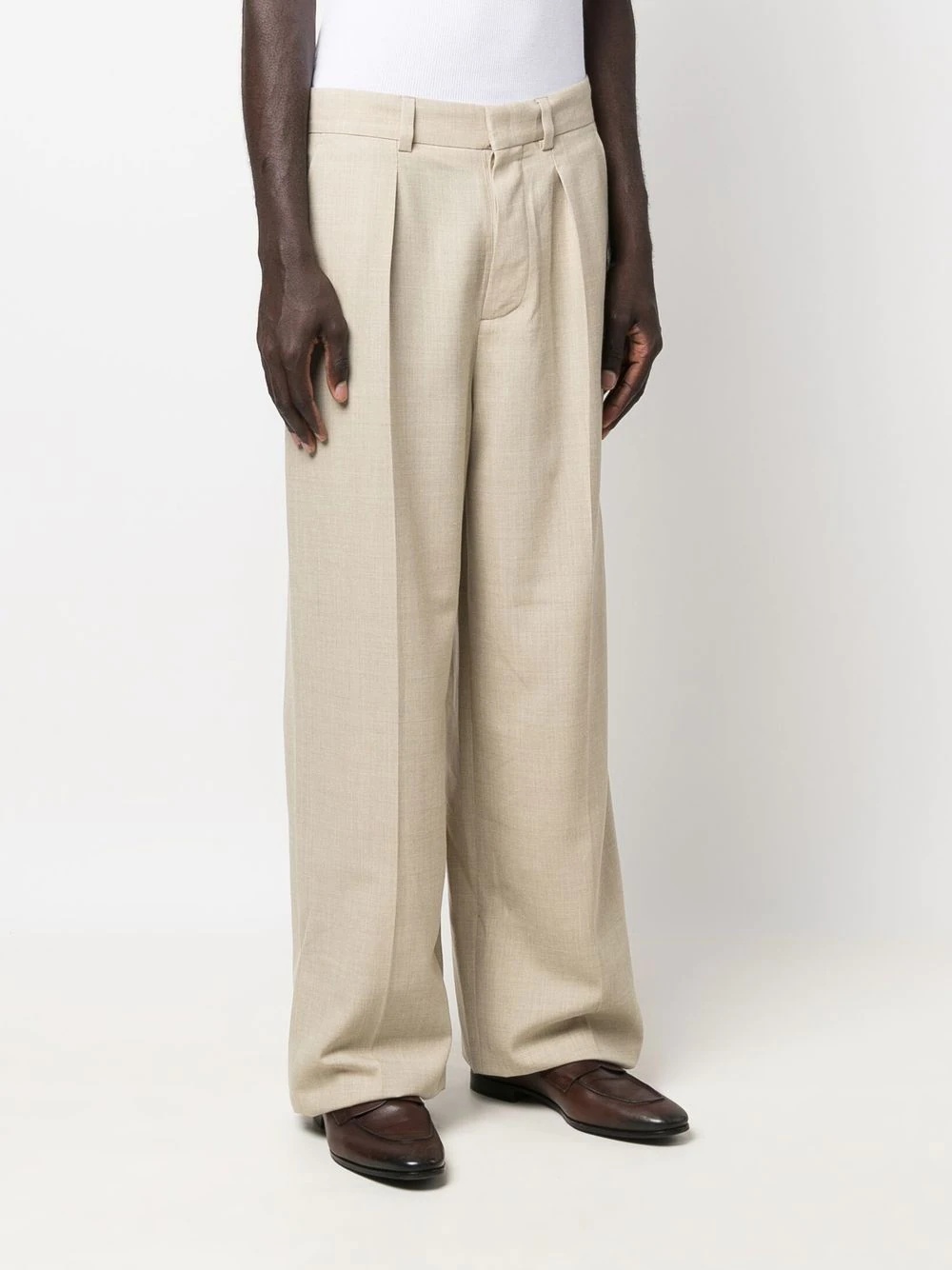 baggy flare trousers - 3