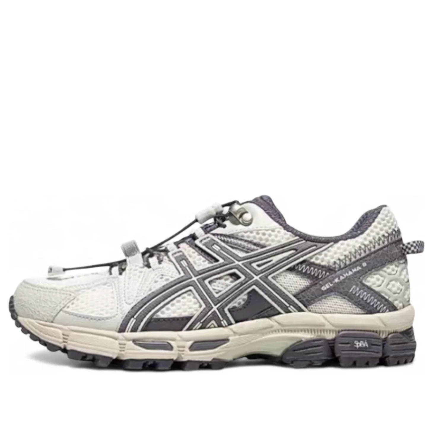 (WMNS) ASICS Gel-Kahana 8 FL 'Cream White Grey' 1012B634-101 - 1