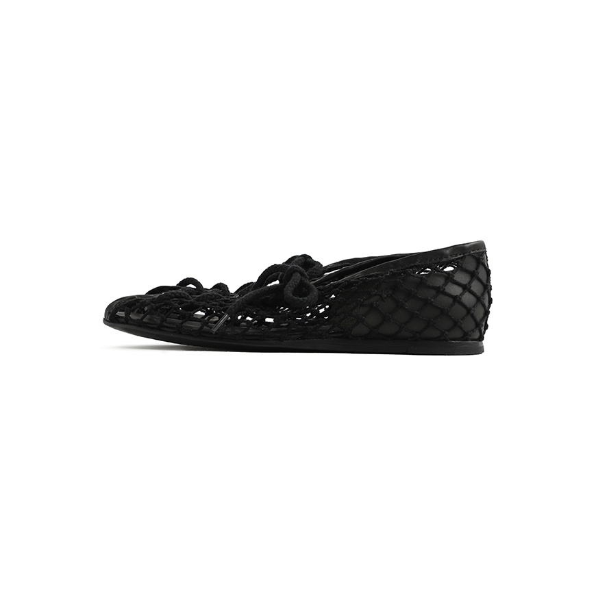 NORA CROCHET-FOLK W BLACK - 1