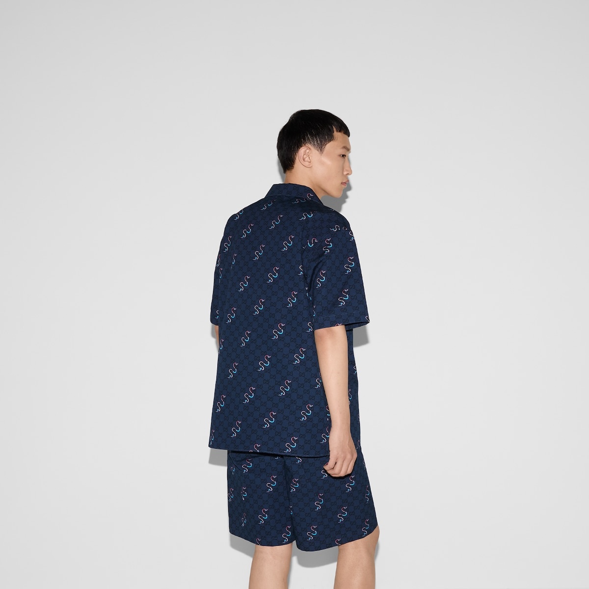 Printed cotton ripstop shirt - 4