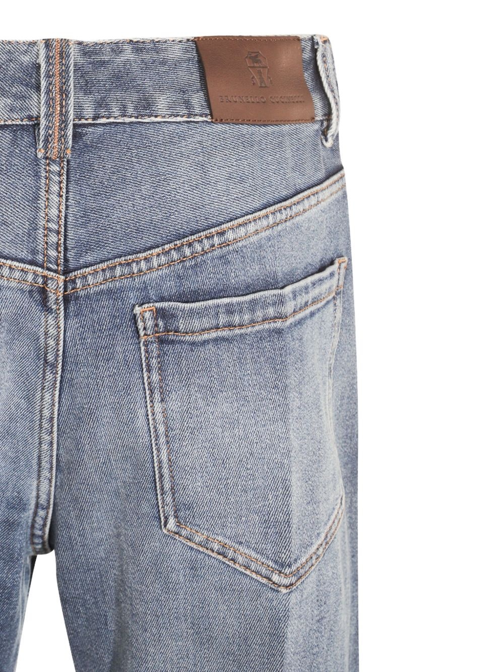 pressed-crease jeans - 4