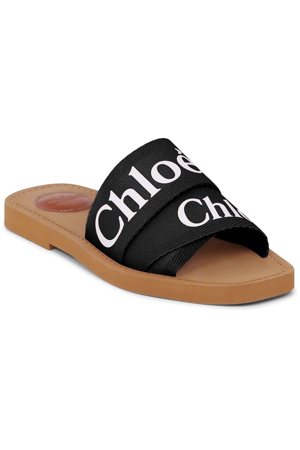 WOODY LOGO SLIDE | BLACK - 1