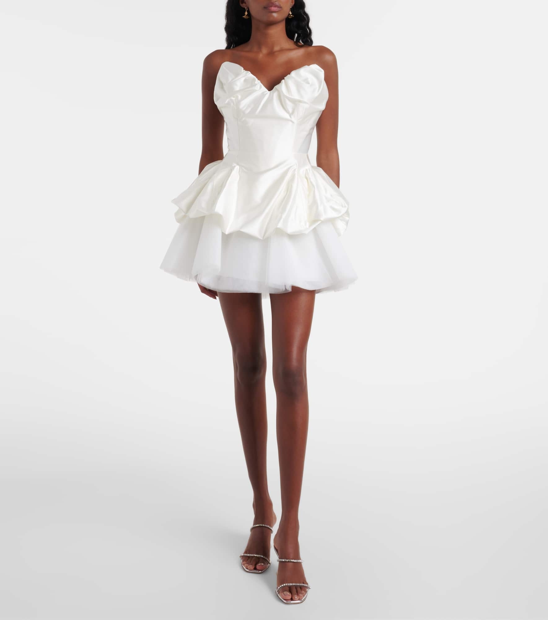 Bridal Raven satin corset - 2