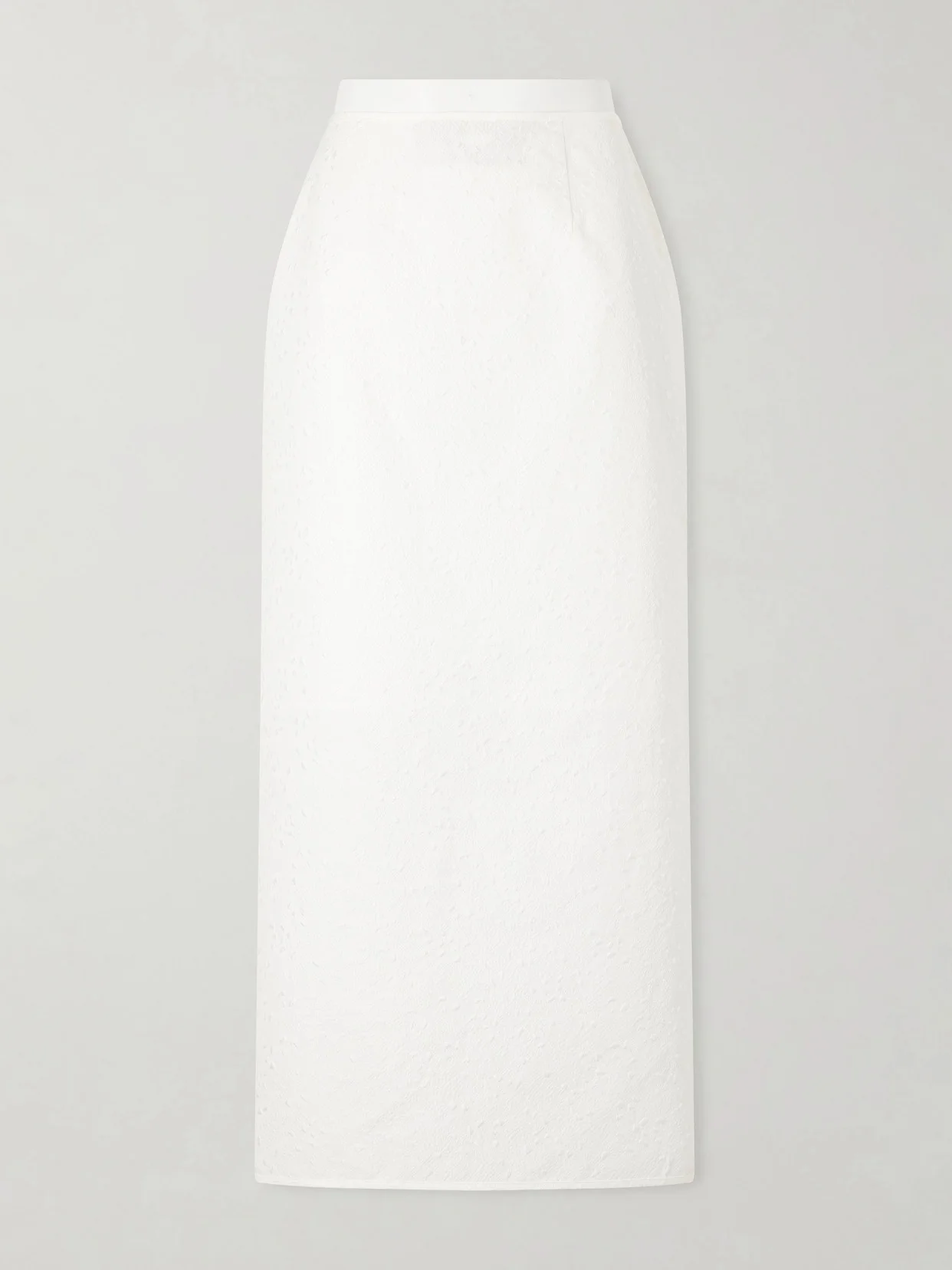 Cbuka Cotton-blend Matelassé Midi Skirt - 1