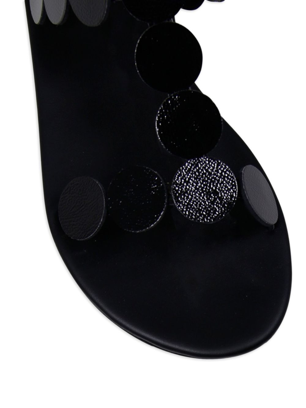 Triton circle-embellished flat sandals - 4