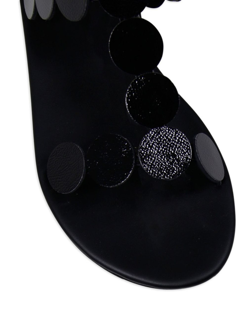 Triton circle-embellished flat sandals 4