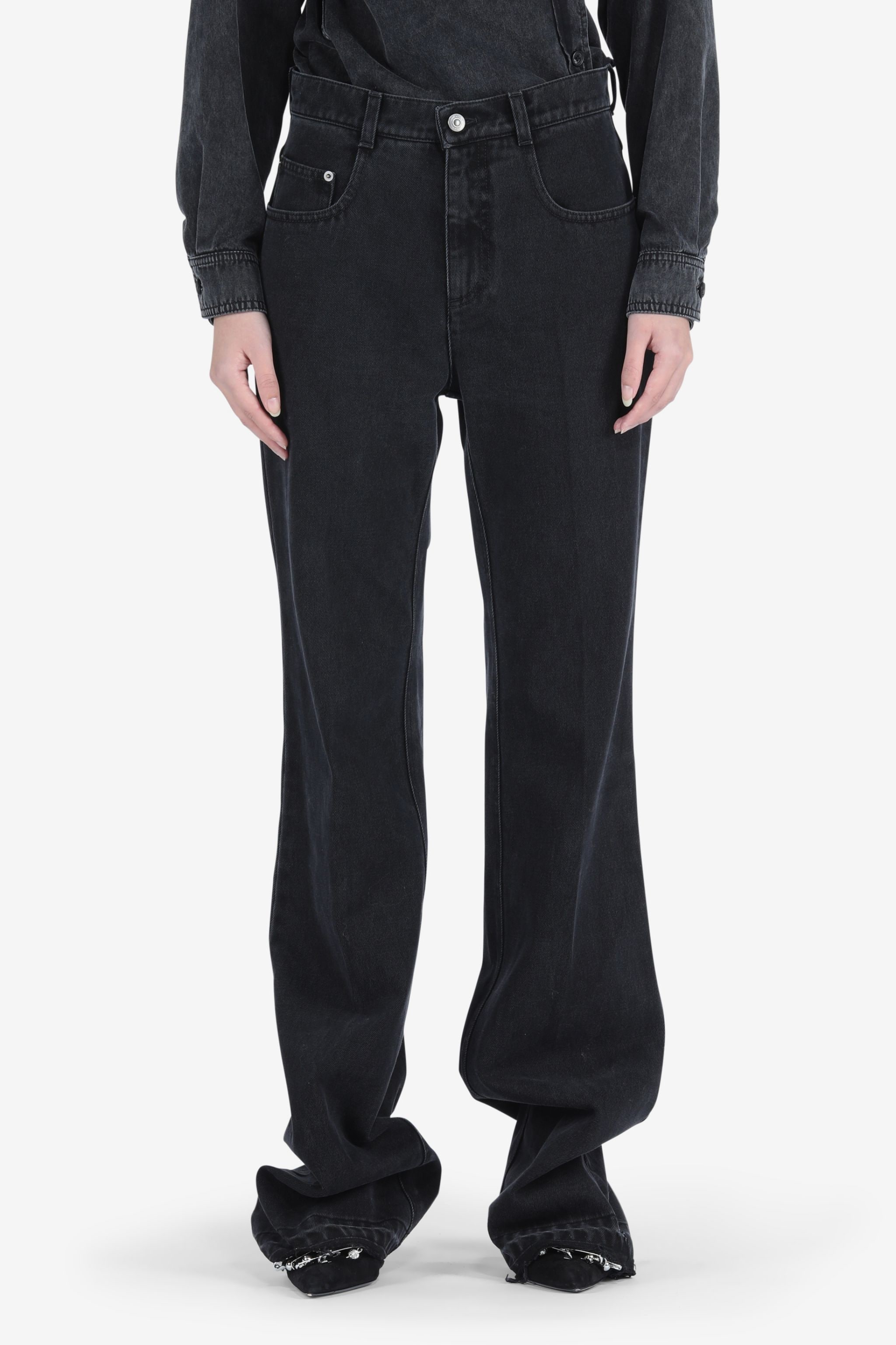 STRAIGHT-LEG JEANS - 1