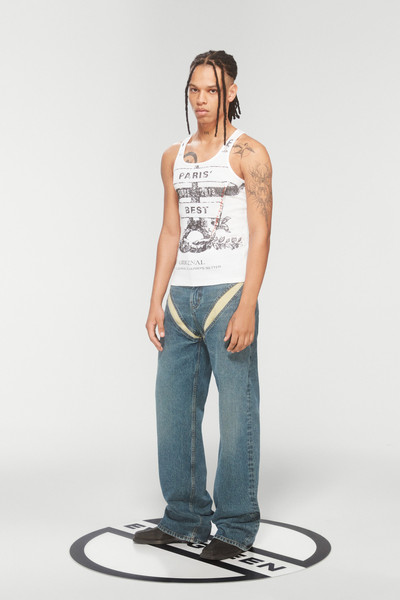 Y/Project EVERGREEN PARIS' BEST PINCHED TANK TOP outlook