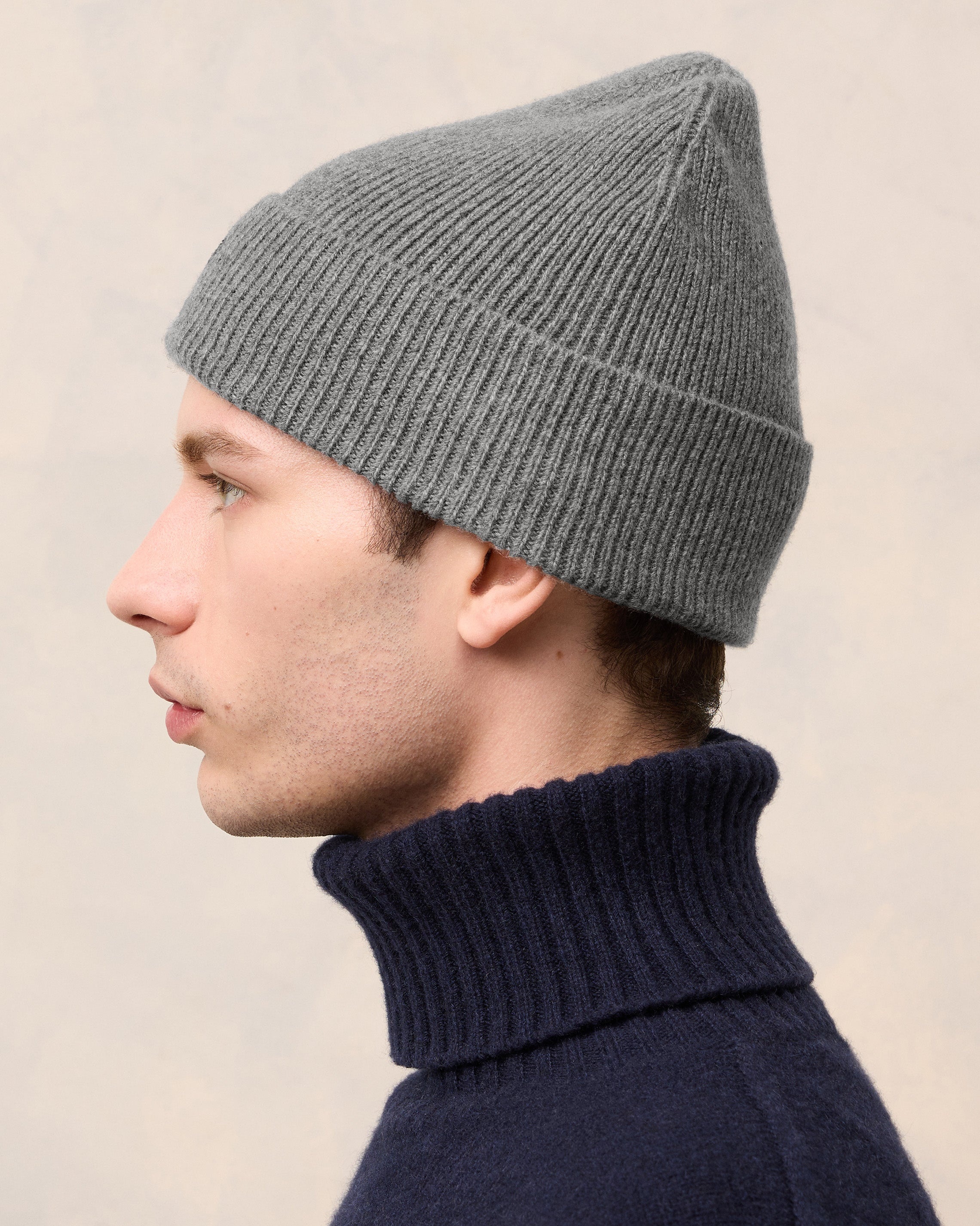 CASHMERE AMI DE COEUR BEANIE - 5