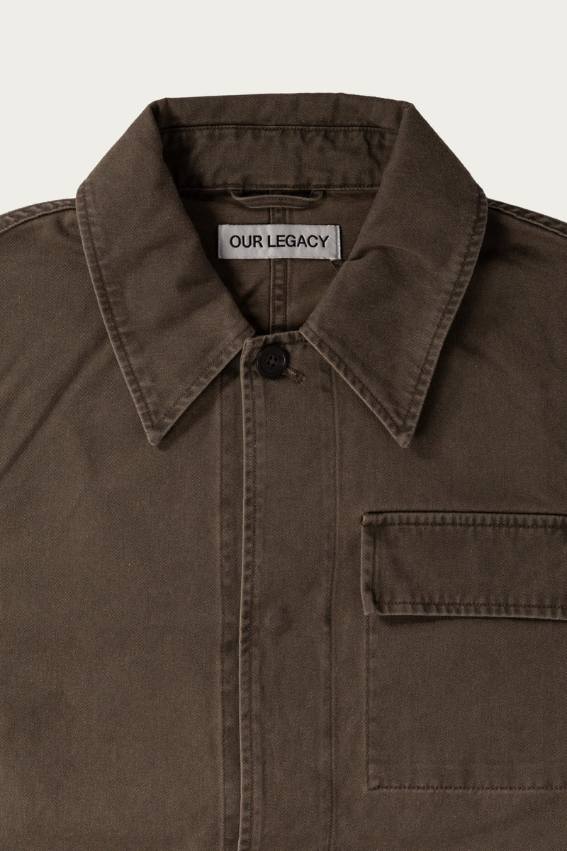 Our Legacy Dutch Work Jacket - Ditch Wash Out Twill outlook