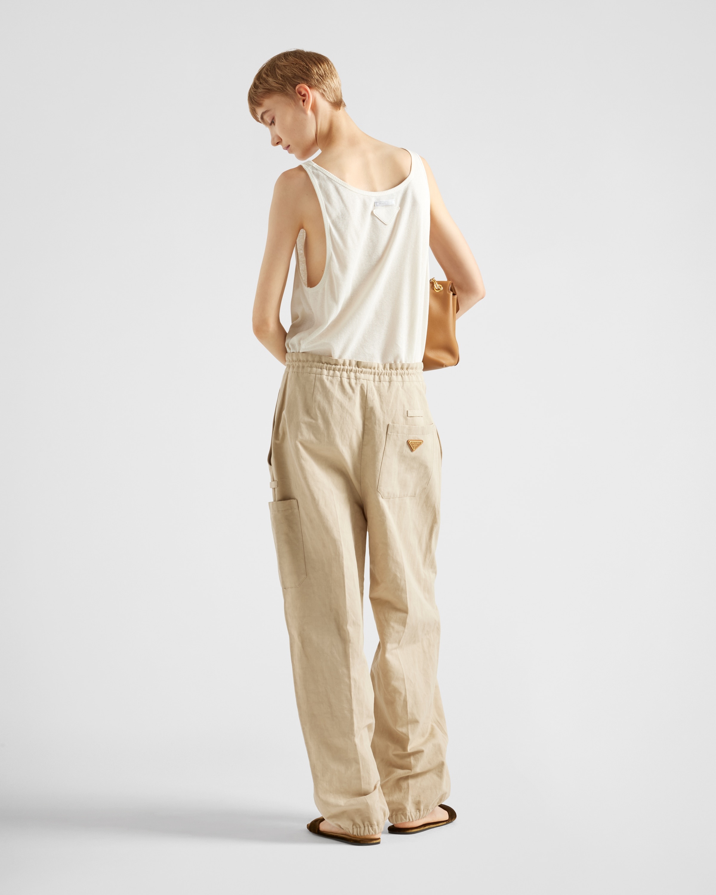 Panama cotton pants - 5