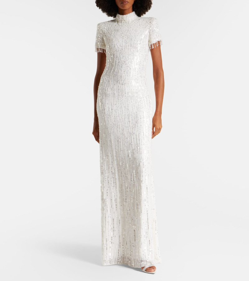 JENNY PACKHAM Madeleine embellished gown outlook