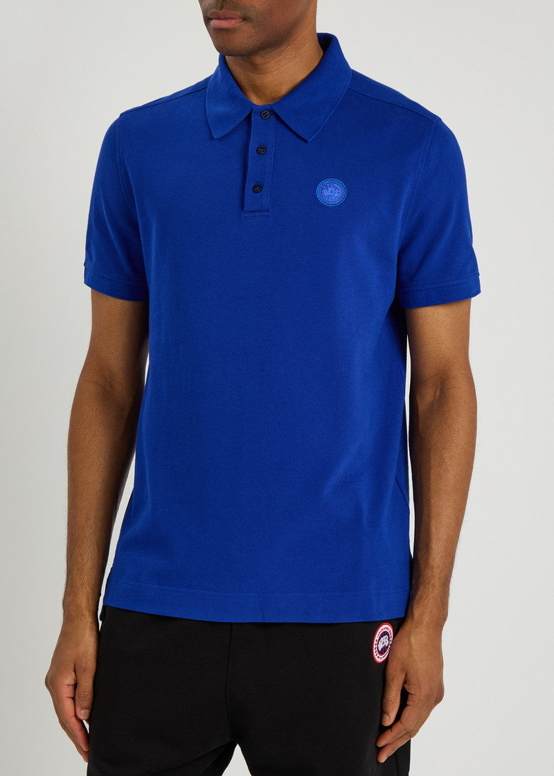 Canada Goose Canada Goose Beckley Logo-appliquéd Piqué Cotton Polo Shirt outlook