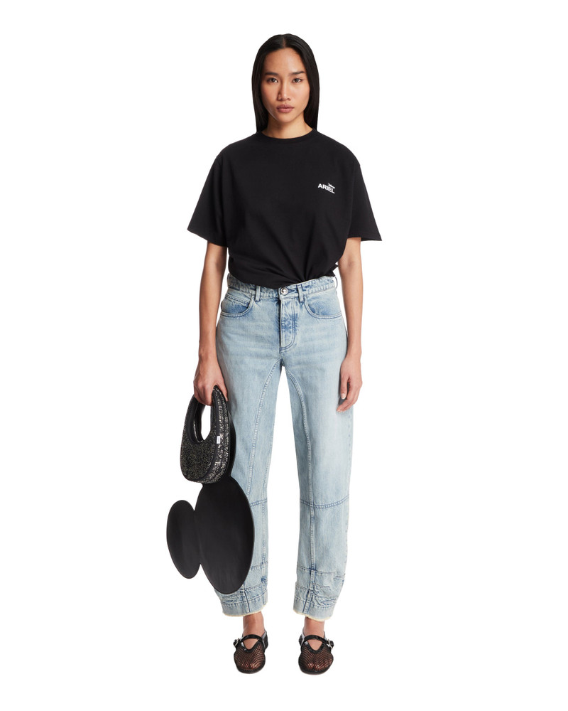 COPERNI Disney X Coperni Black Ariel T-Shirt outlook