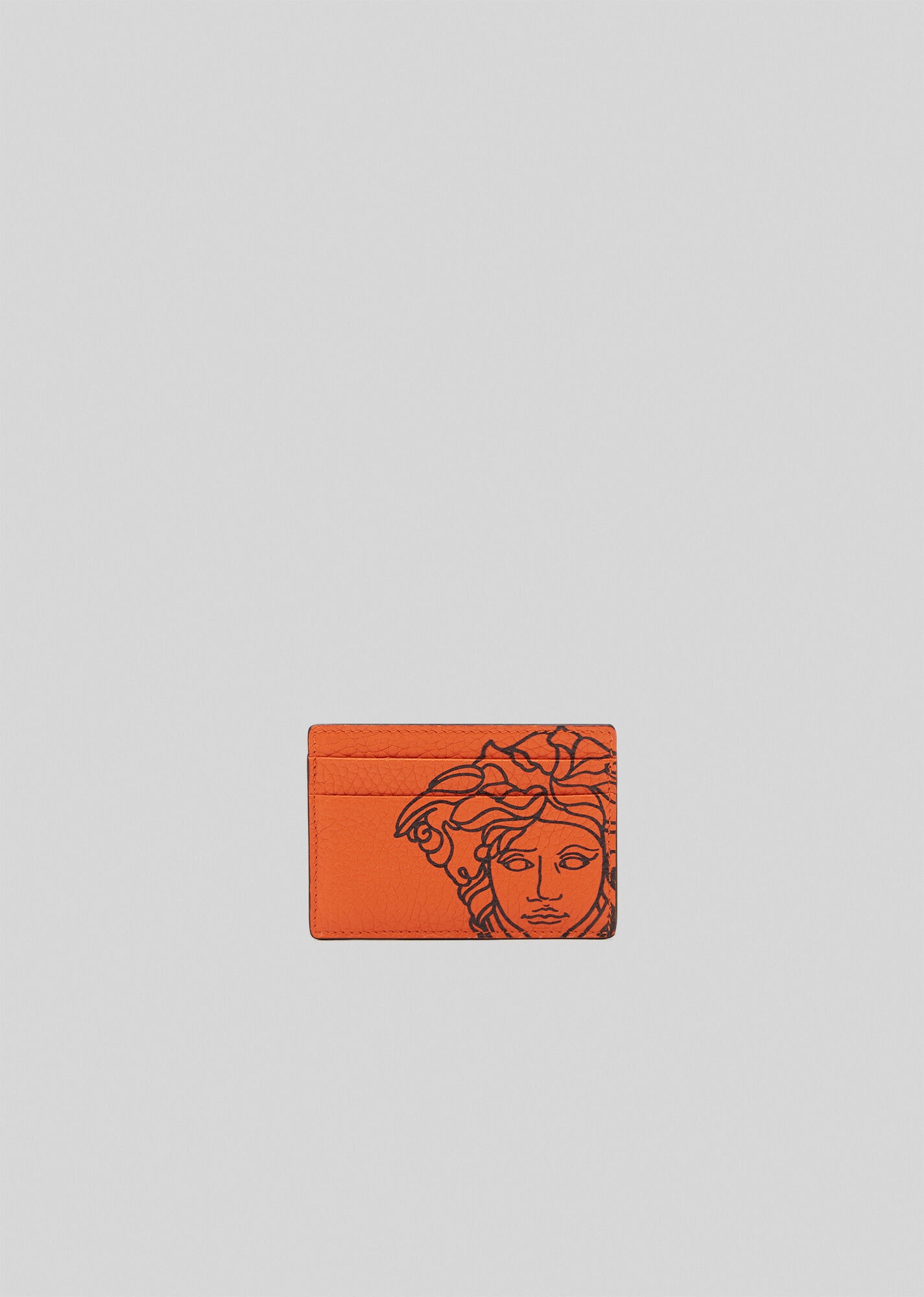 Pop Medusa Leather Card Case - 1