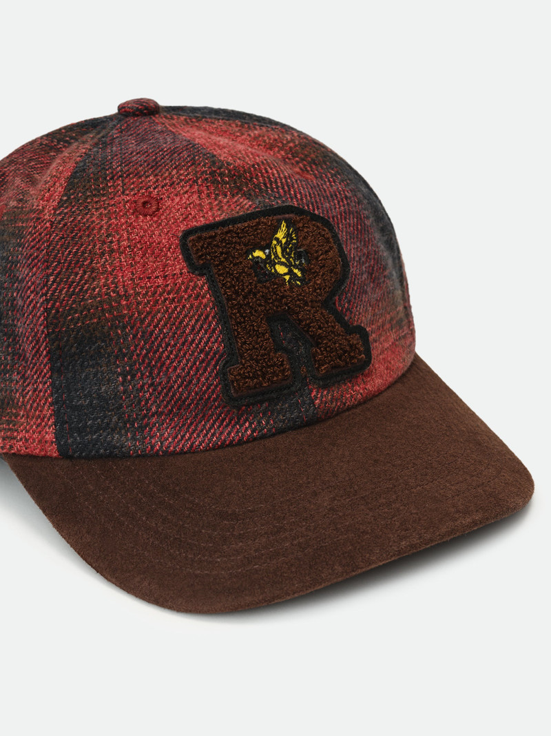FLANNEL R PATCH 6-PANEL HAT 5