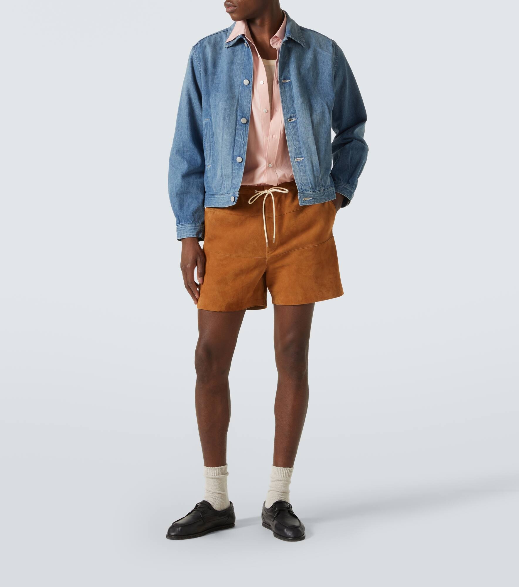 Faded denim jacket - 2