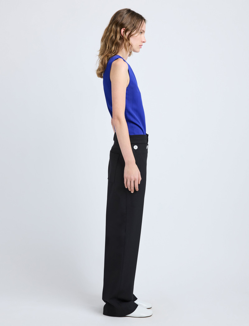 Marin Top in Technical Nylon Jacquard 4