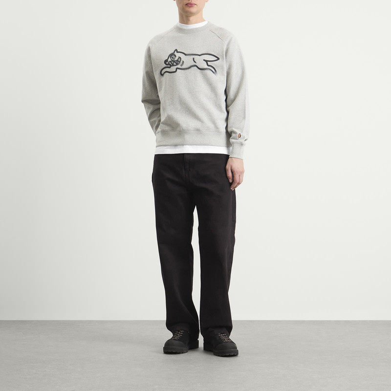 ICECREAM ICECREAM Spray Paint Running Dog Sweatshirt outlook
