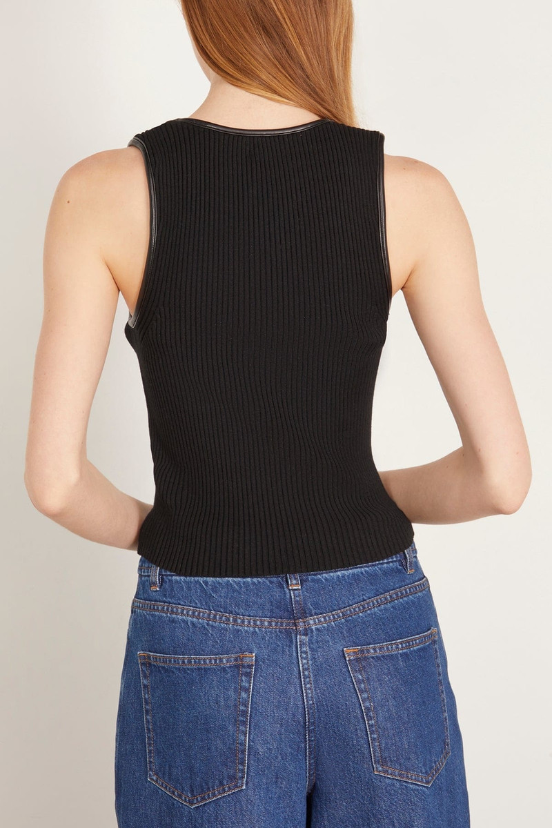 Cobain Tank Top in Black 4