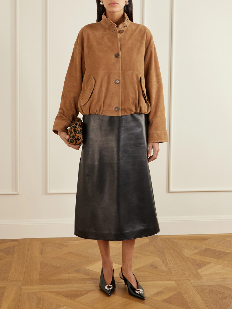 SIMKHAI Marley Suede Jacket outlook