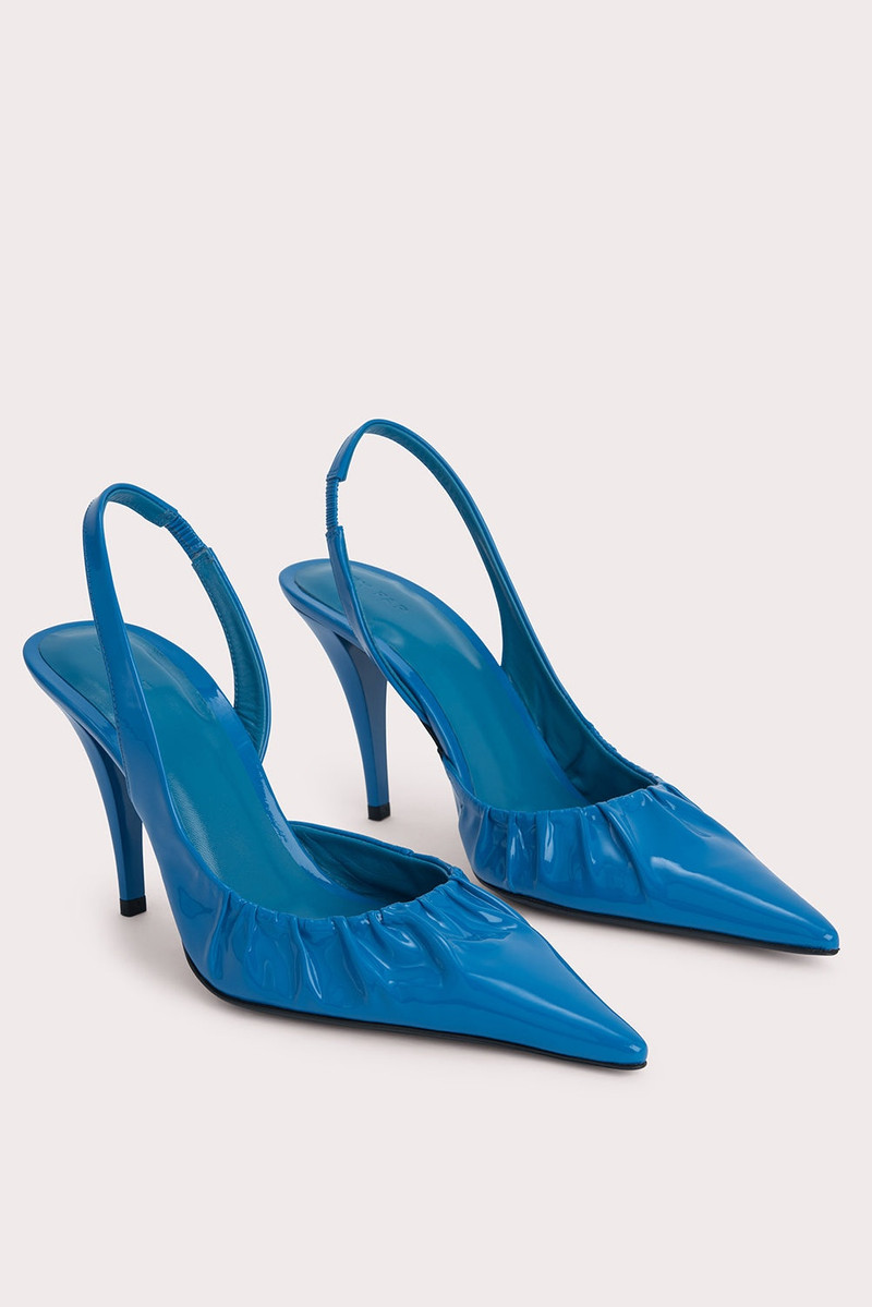 BY FAR RIDGE CERULEAN PATENT LEATHER outlook