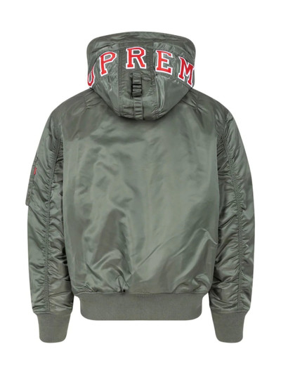 Supreme hooded MA-1 jacket "FW21 outlook