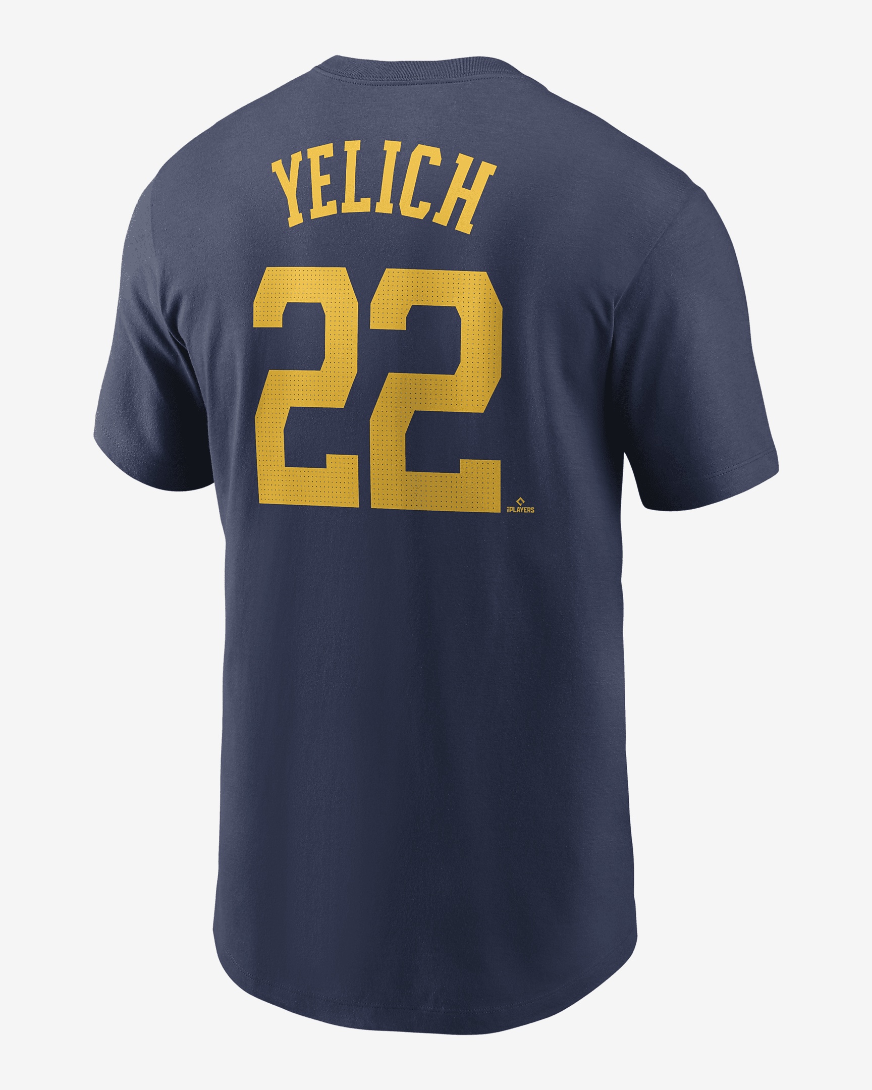 Christian Yelich Milwaukee Brewers Fuse Nike Men's MLB T-Shirt - 2