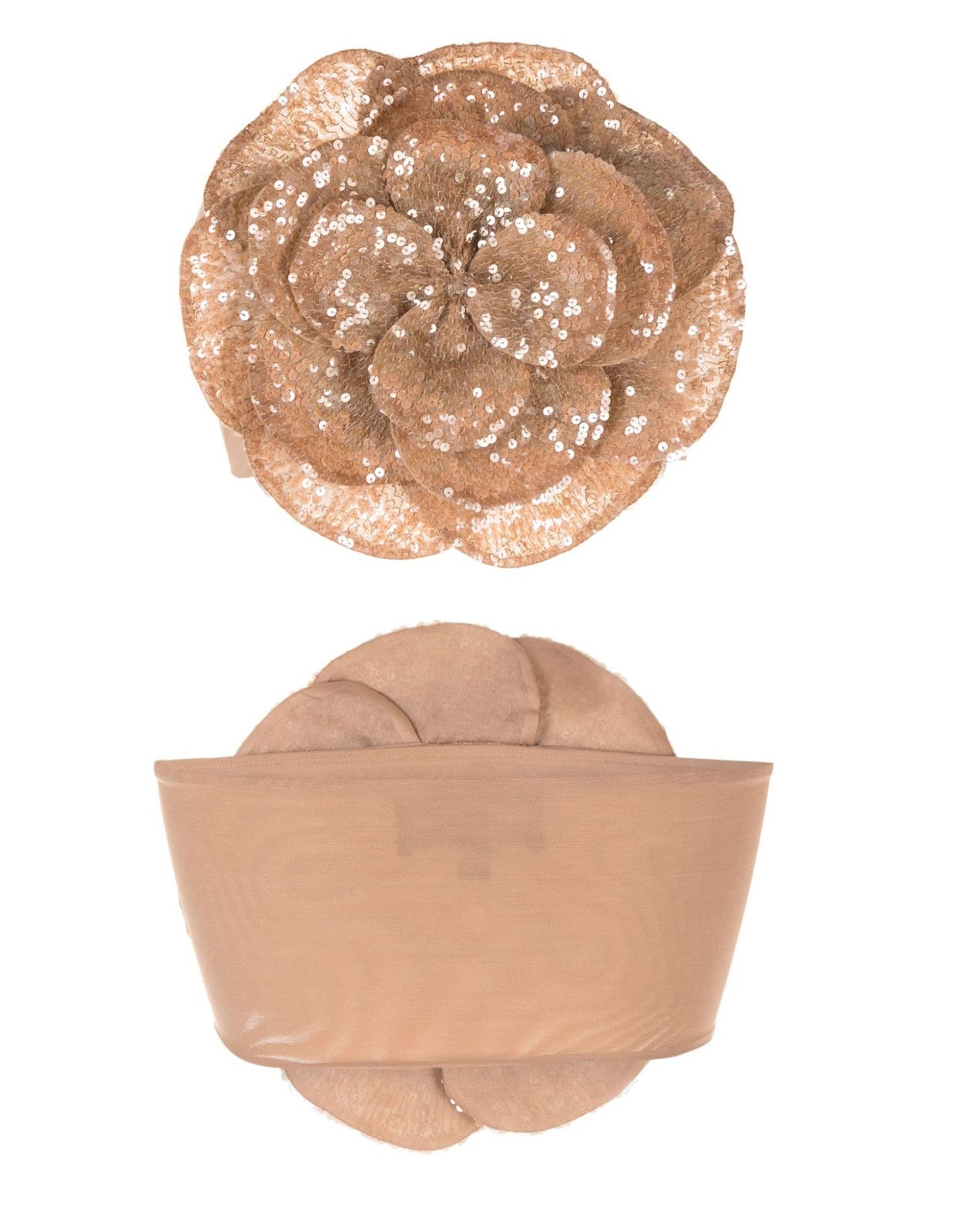 Sequin Flower Bandeau - 2
