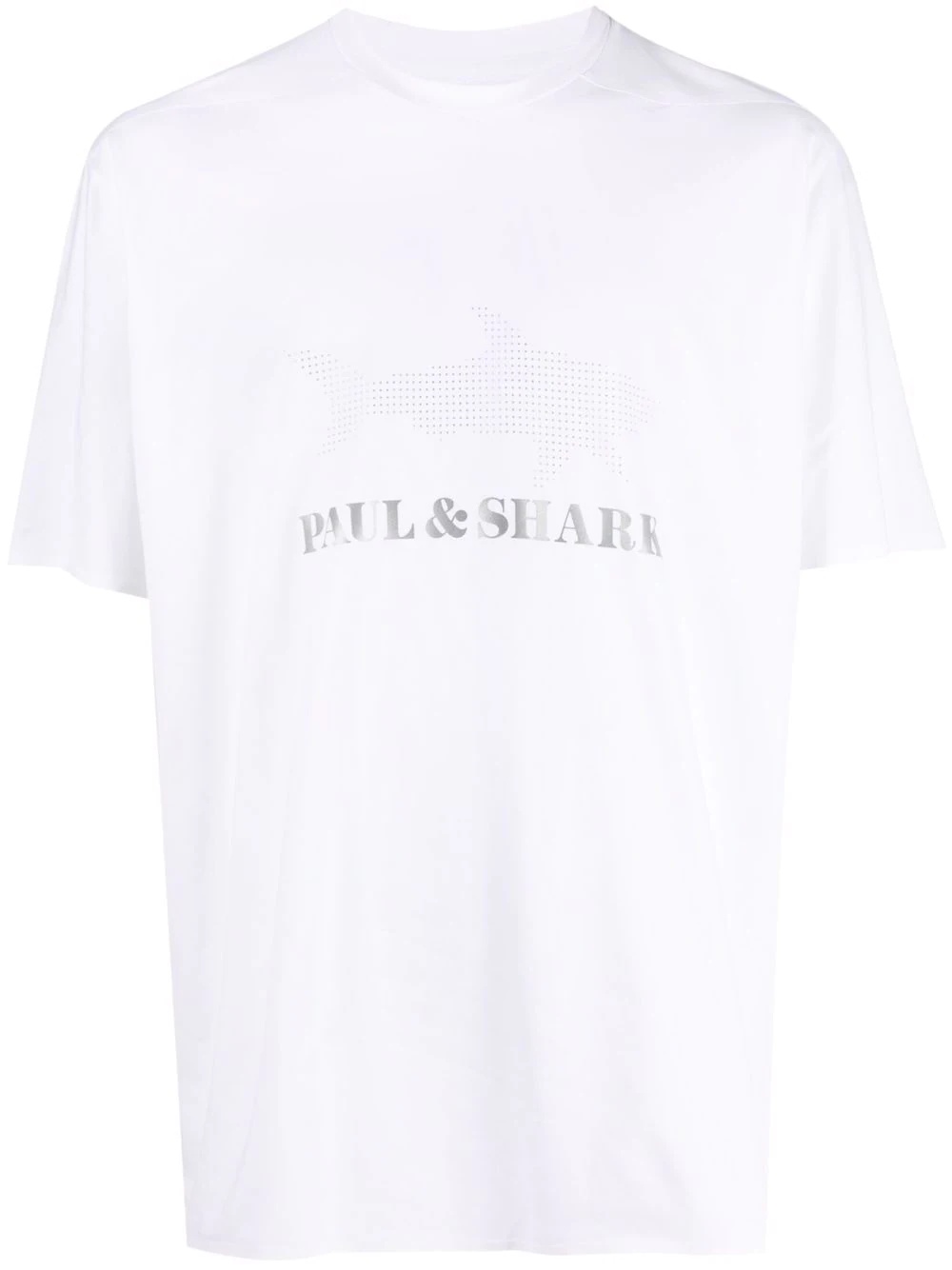 logo-print T-shirt - 1