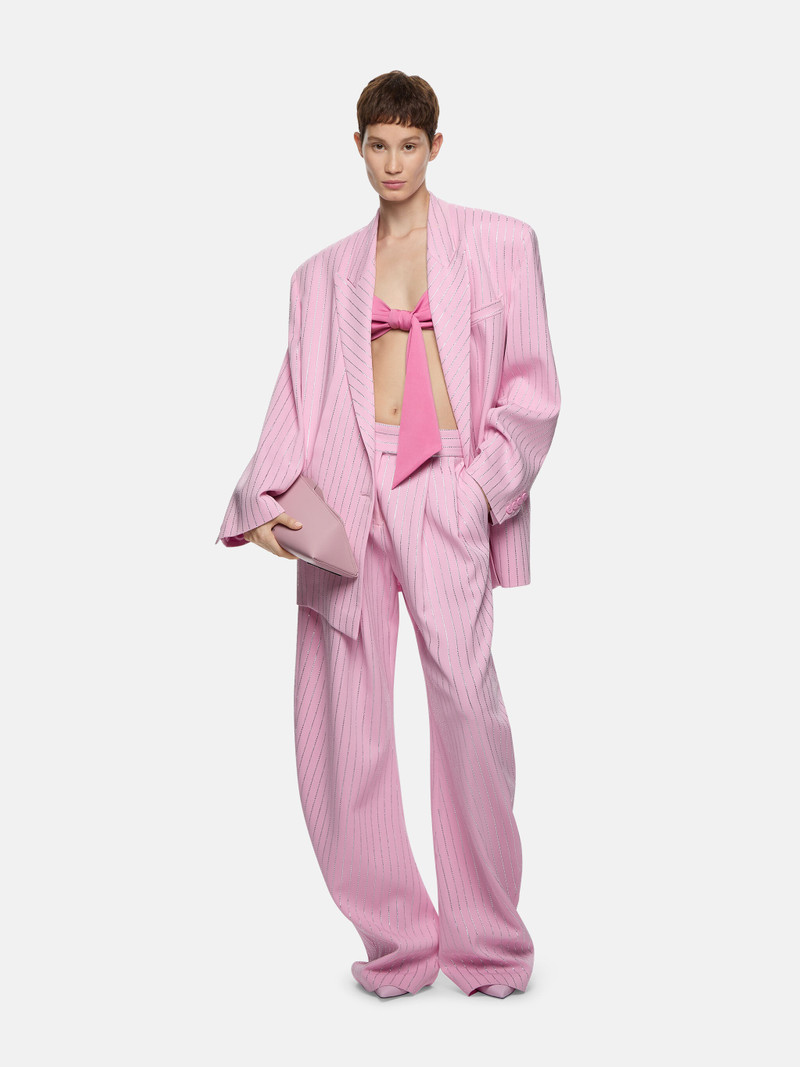 THE ATTICO ''GLEN'' SUGAR PINK BLAZER outlook