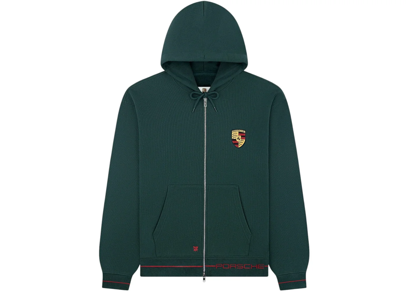 Aime Leon Dore x Porsche Full-Zip Hoodie Green - 1
