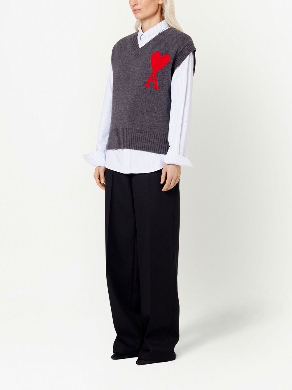 Ami de Coeur wool vest - 3