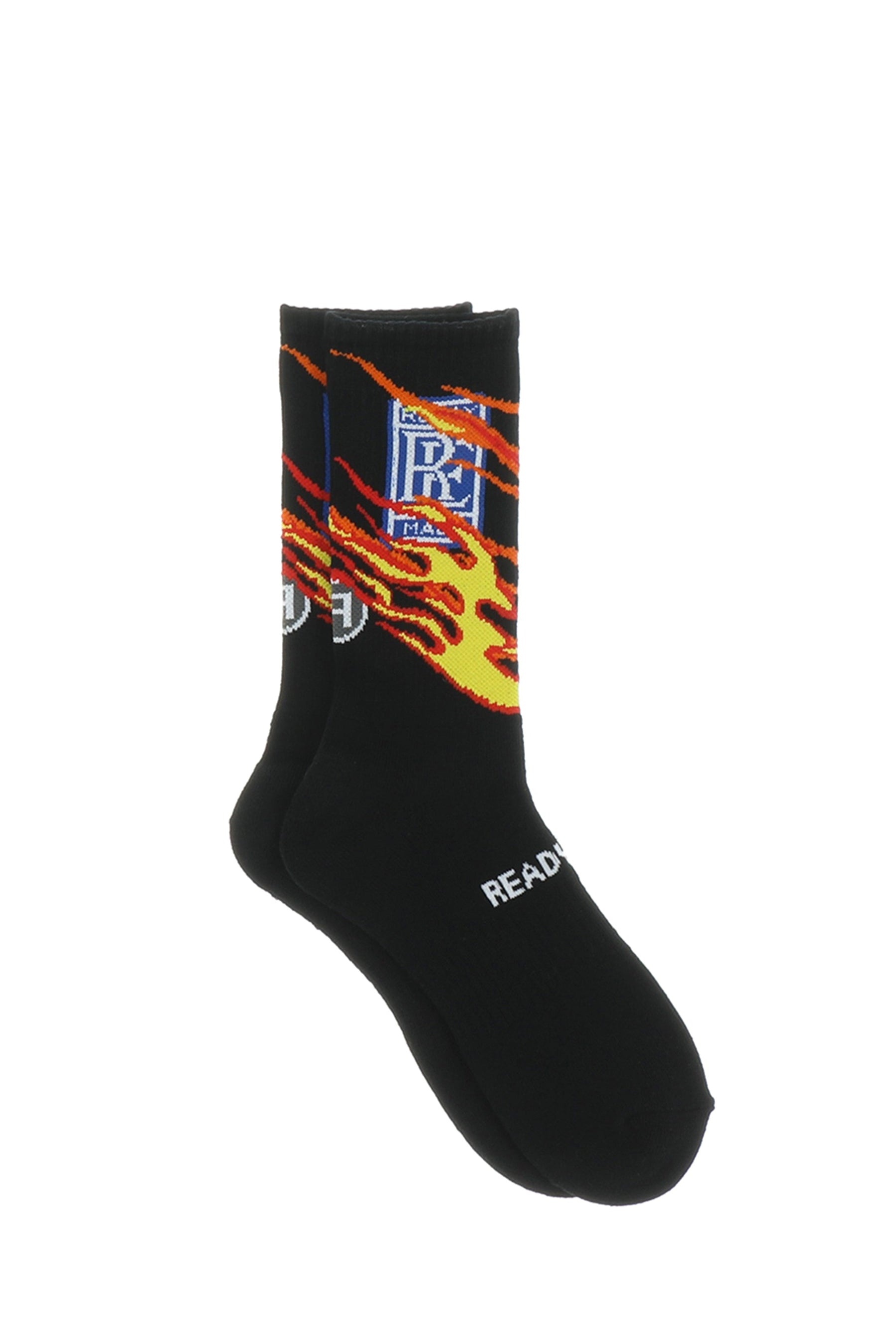 3P CREW SOCKS / BLK - 4