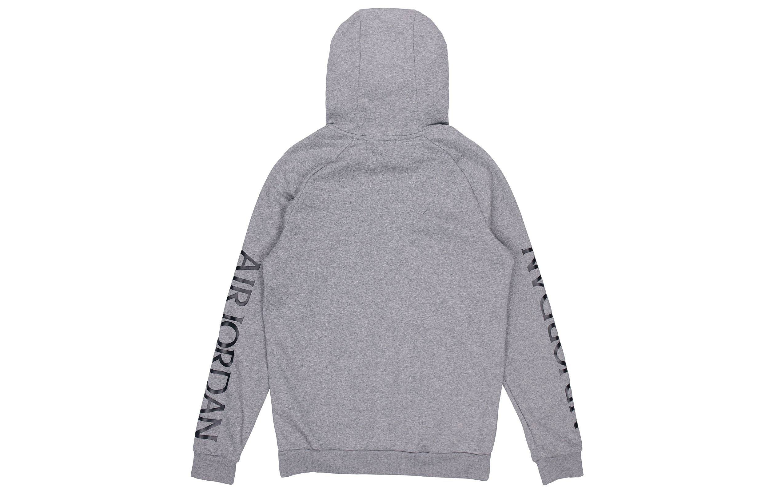 Air Jordan Alphabet Logo Pullover Hooded Fleece Gray DH9505-091 - 3