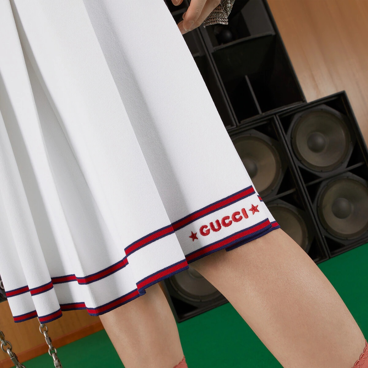 Stretch viscose long skirt - 4
