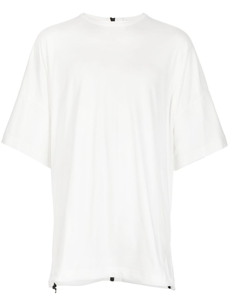 bow-detailed 면 T 셔츠 1